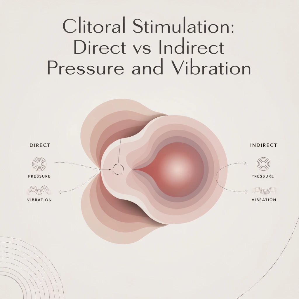 Clitoral Stimulation: Direct vs Indirect Pressure and Vibration