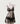  Front - Clasp Lace Mesh Nightdress Set - Jissbon