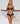  Front - Clasp Lace Mesh Nightdress Set - Jissbon