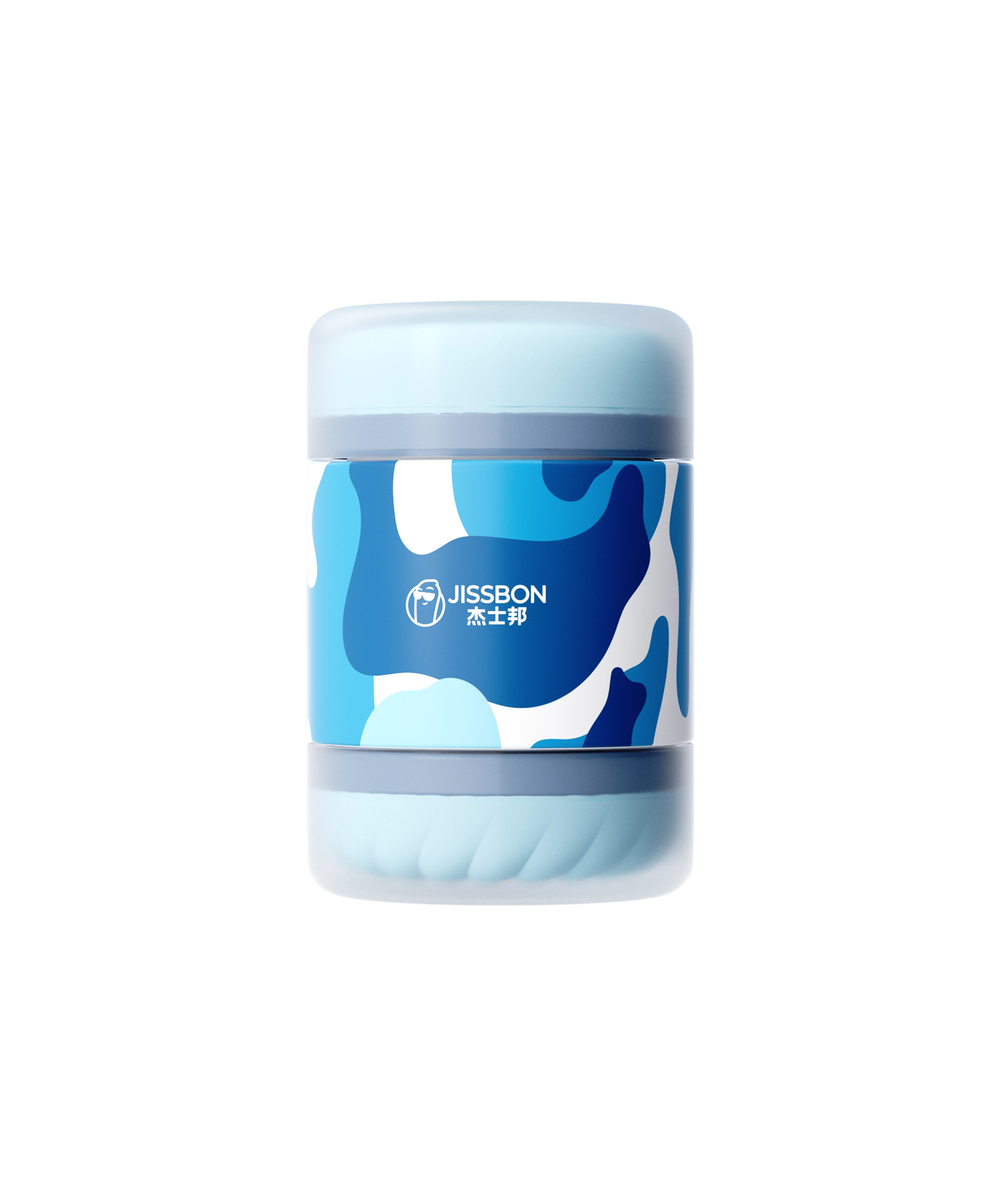 Jissbon Fun Trainer dual-channel male stroker displayed on clean background